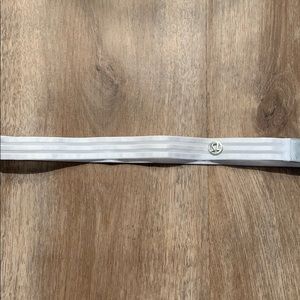 Lululemon white headband